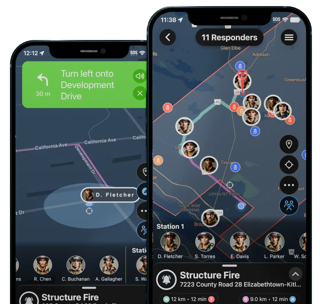 Who's responding? — Who's Responding app screenshot