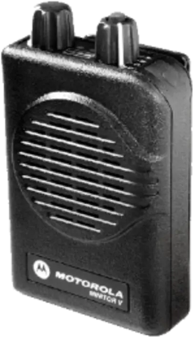 Analog voice pager